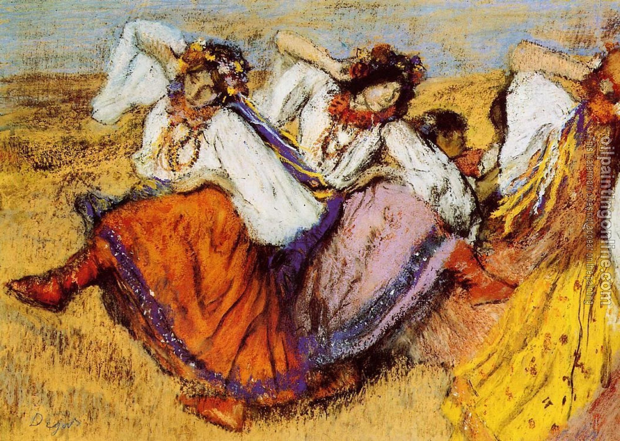 Degas, Edgar - Russian Dancers